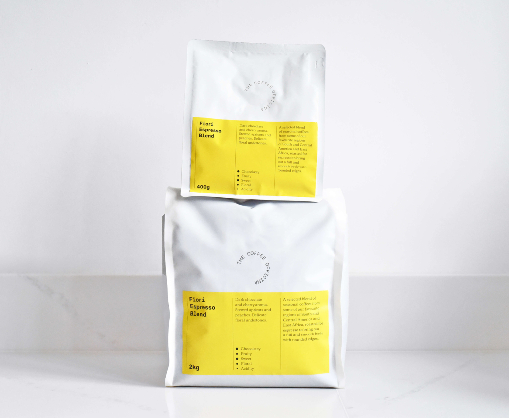 The Coffee Officina wholesale coffee supply Fiori Espresso Blend
